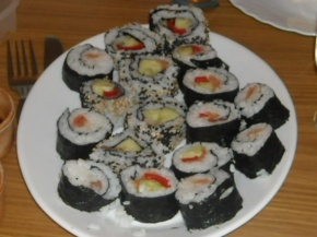my first sushi